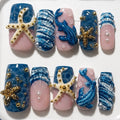 Azure Tide ✦ 100% Handmade