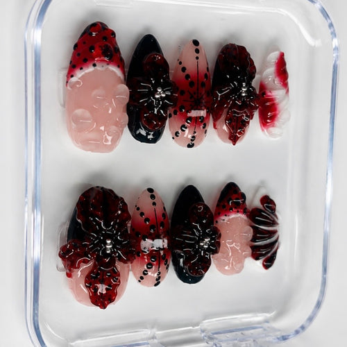 Blood Orchid ✦ 100% Handmade