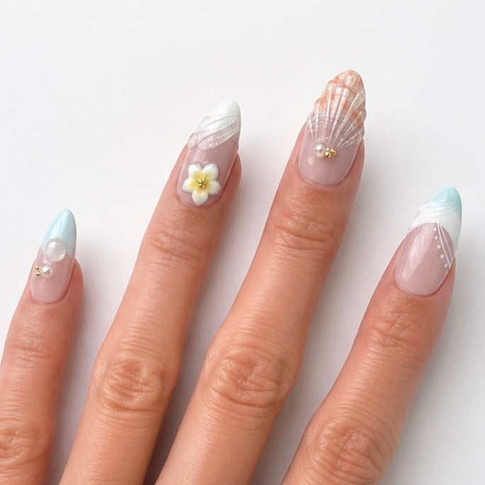 Seashell Coast ✦ 100% Handmade