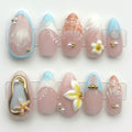 Seashell Coast | 100% Handmade Press-On Nails