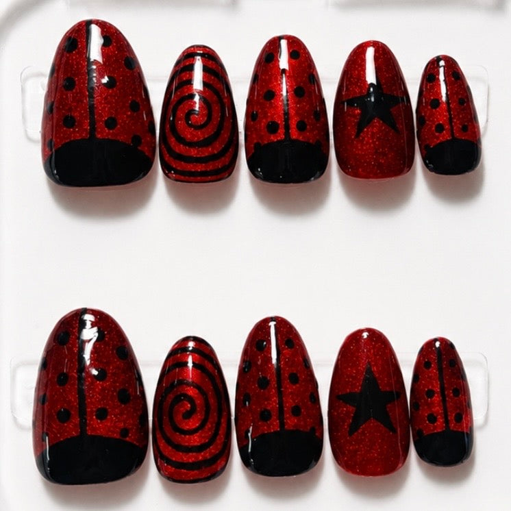 Whimsy Ladybugs ✦ 100% Handmade