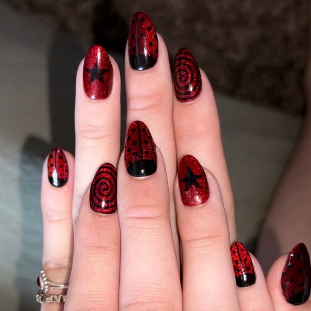 Whimsy Ladybugs ✦ 100% Handmade