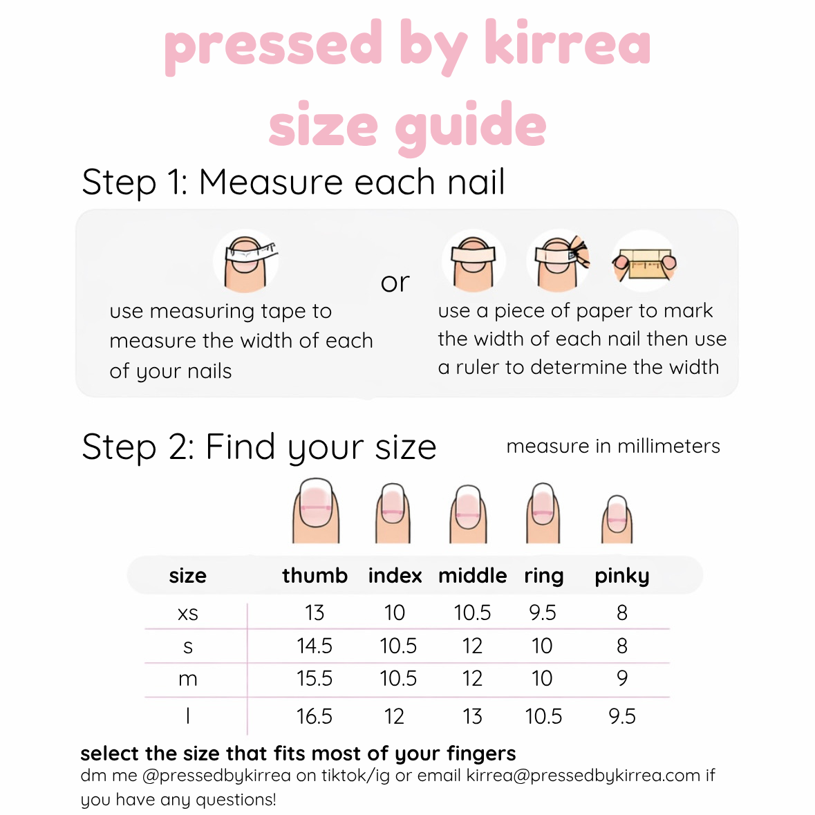 Seashell Coast | 100% Handmade Press-On Nails